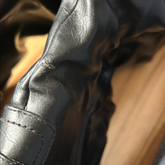 Wide Calf Black Knee-High Boots - Picture 8 of 8